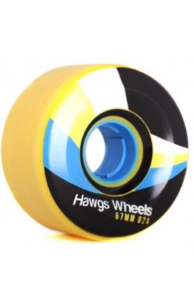 Landyachtz Street Hawgs 67Mm Yellow 82A