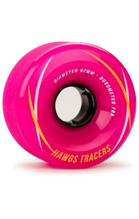 Landyachtz Tracer Hawgs 67Mm - Pink 78